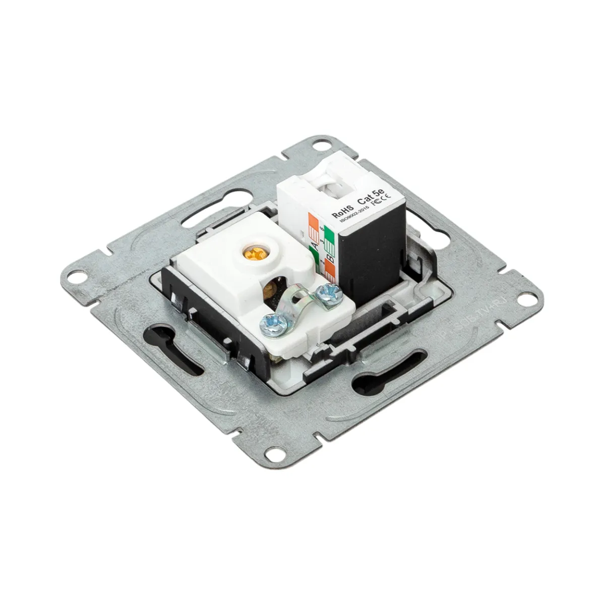 Розетки комбинированные TV + RJ45