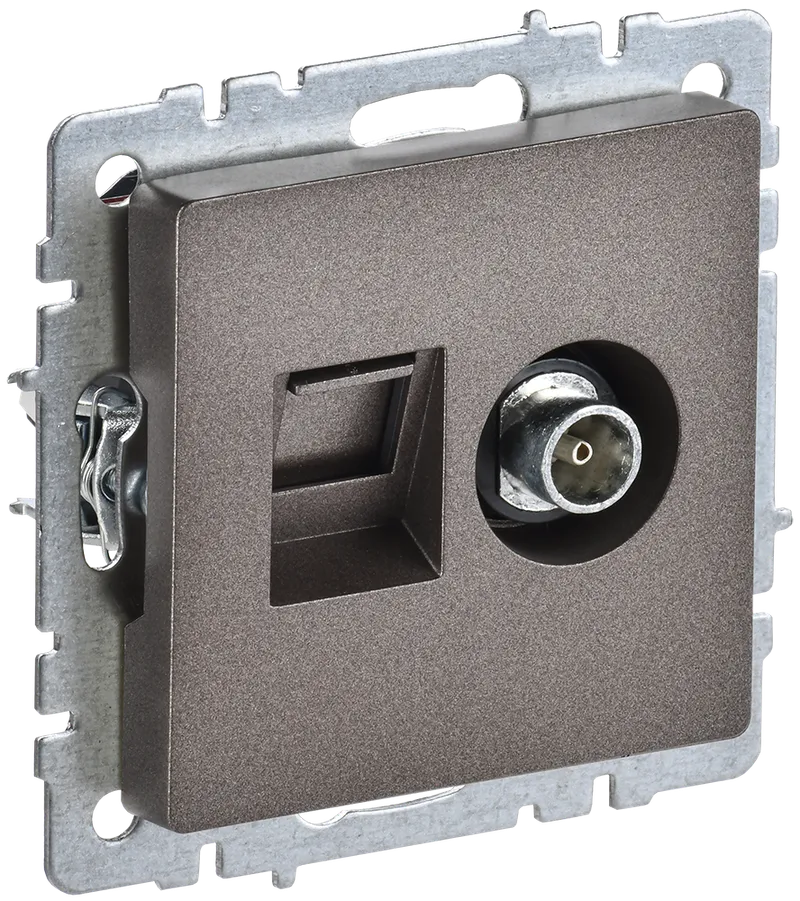 Розетки комбинированные TV + RJ45