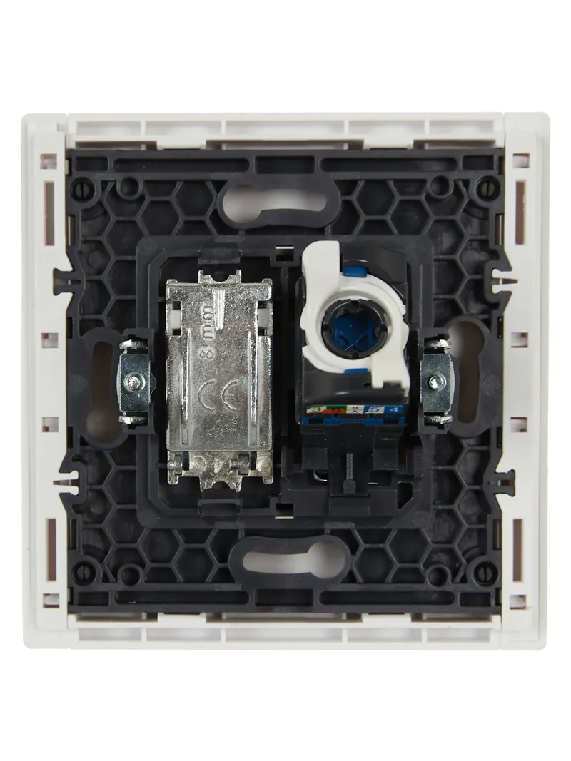 Розетки комбинированные TV + RJ45