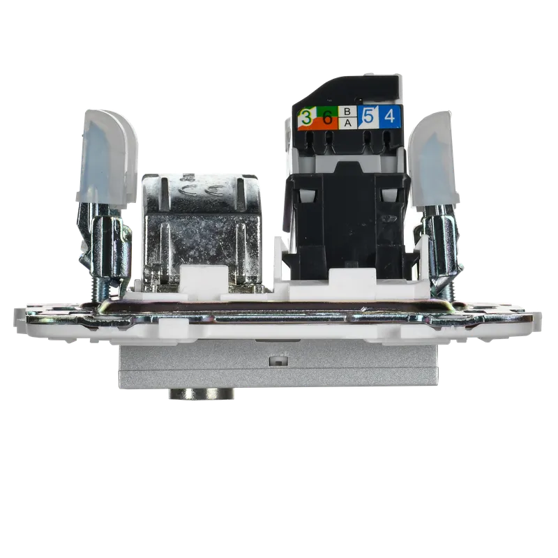 Розетки комбинированные TV + RJ45