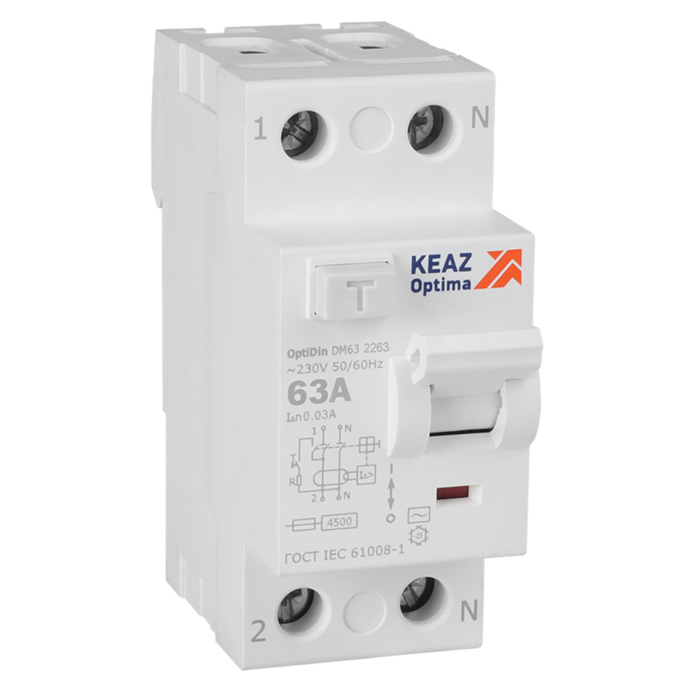 DM63-2263-AC-4,5-УХЛ4 (2P, 63, 30mA) DM63-2263-AC-4,5-УХЛ4 (2P, 63, 30mA)