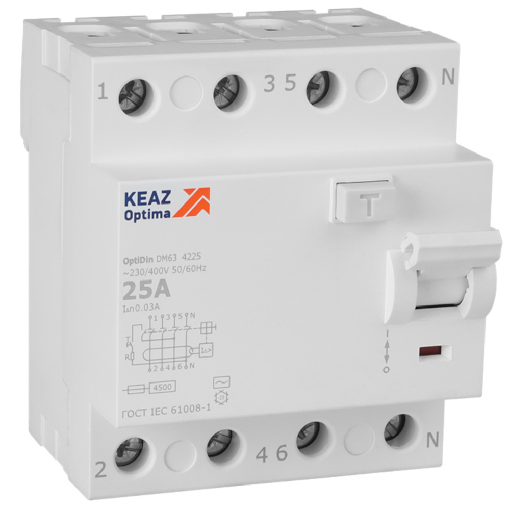DM63-4225-AC-4,5-УХЛ4 (4P, 25, 30mA) DM63-4225-AC-4,5-УХЛ4 (4P, 25, 30mA)