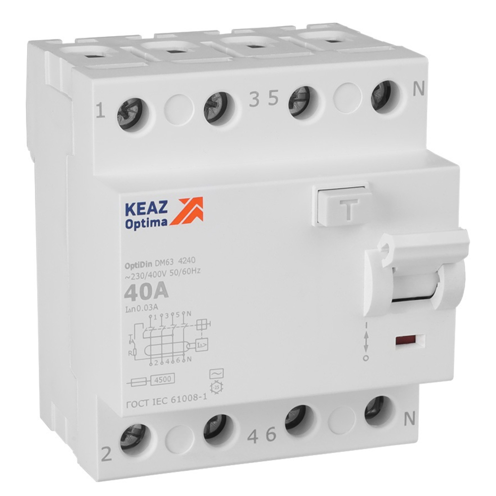 DM63-4240-AC-4,5-УХЛ4 (4P, 40, 30mA) DM63-4240-AC-4,5-УХЛ4 (4P, 40, 30mA)