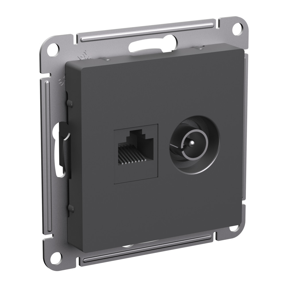 Розетки комбинированные TV + RJ45