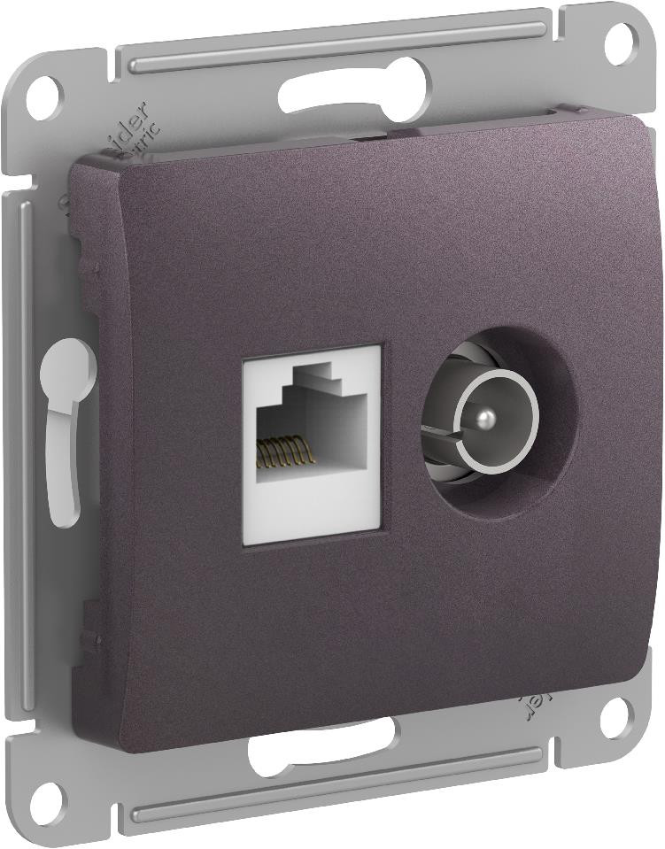 Розетки комбинированные TV + RJ45
