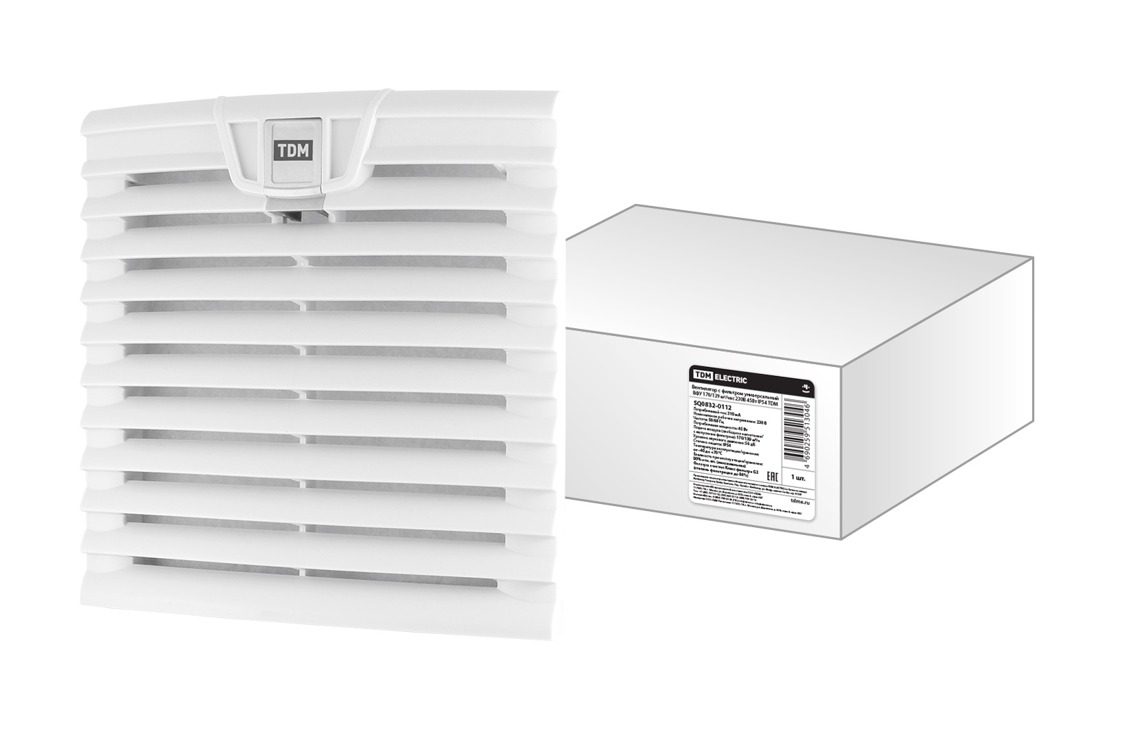 ВФУ 138/100 м3/час, 230В, 21Вт, IP54